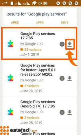 تحميل تطبيق google play services من apk mirror download