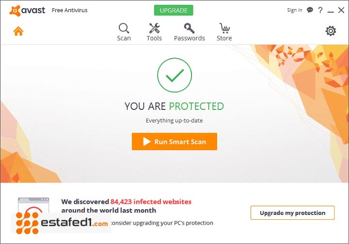 مضاد الفيروسات المجانى Avast Free Antivirus