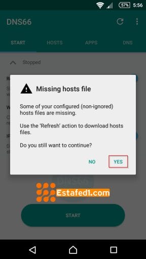  Missing hosts file yes