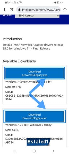 download network driver for windows 32 بت 64 بت