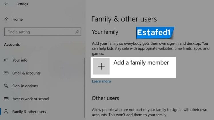 Add a family member