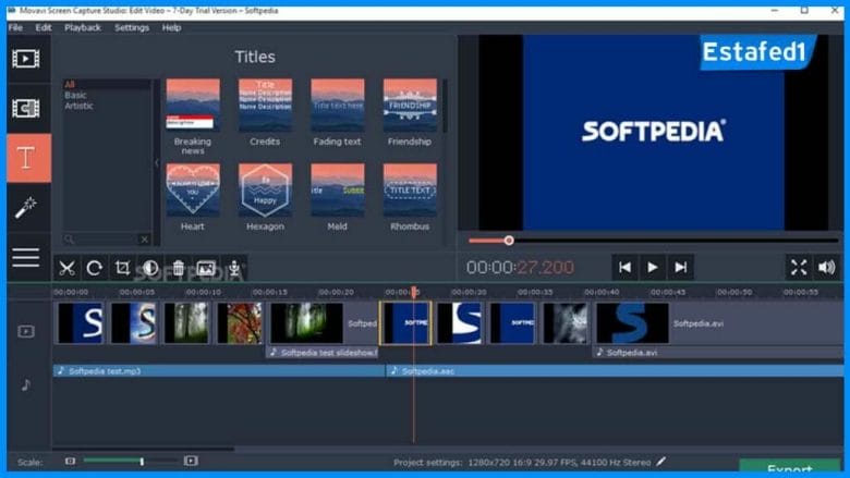 افضل برنامج تصوير الشاشة فيديو للكمبيوتر والماك Movavi Screen Recorder